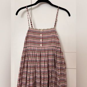 Madewell plaid dress size 0